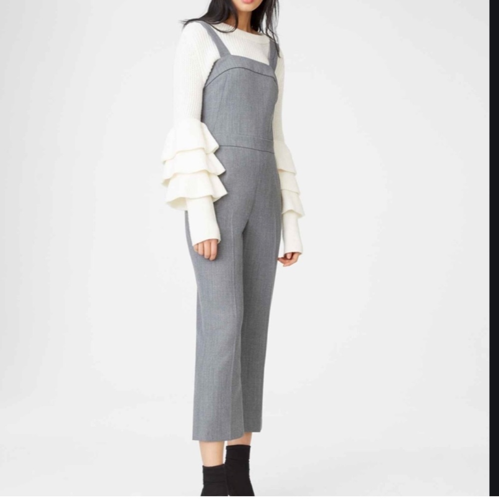 $279 Club Monaco Wide Leg Crop Jumpsuit
